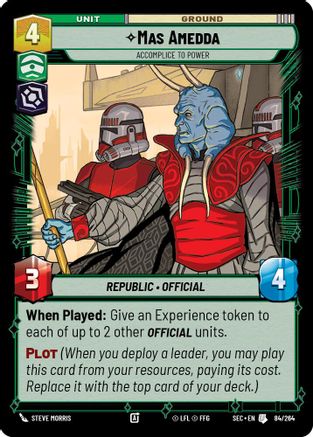 Mas Amedda - Accomplice to Power (84/264) - Secrets of Power