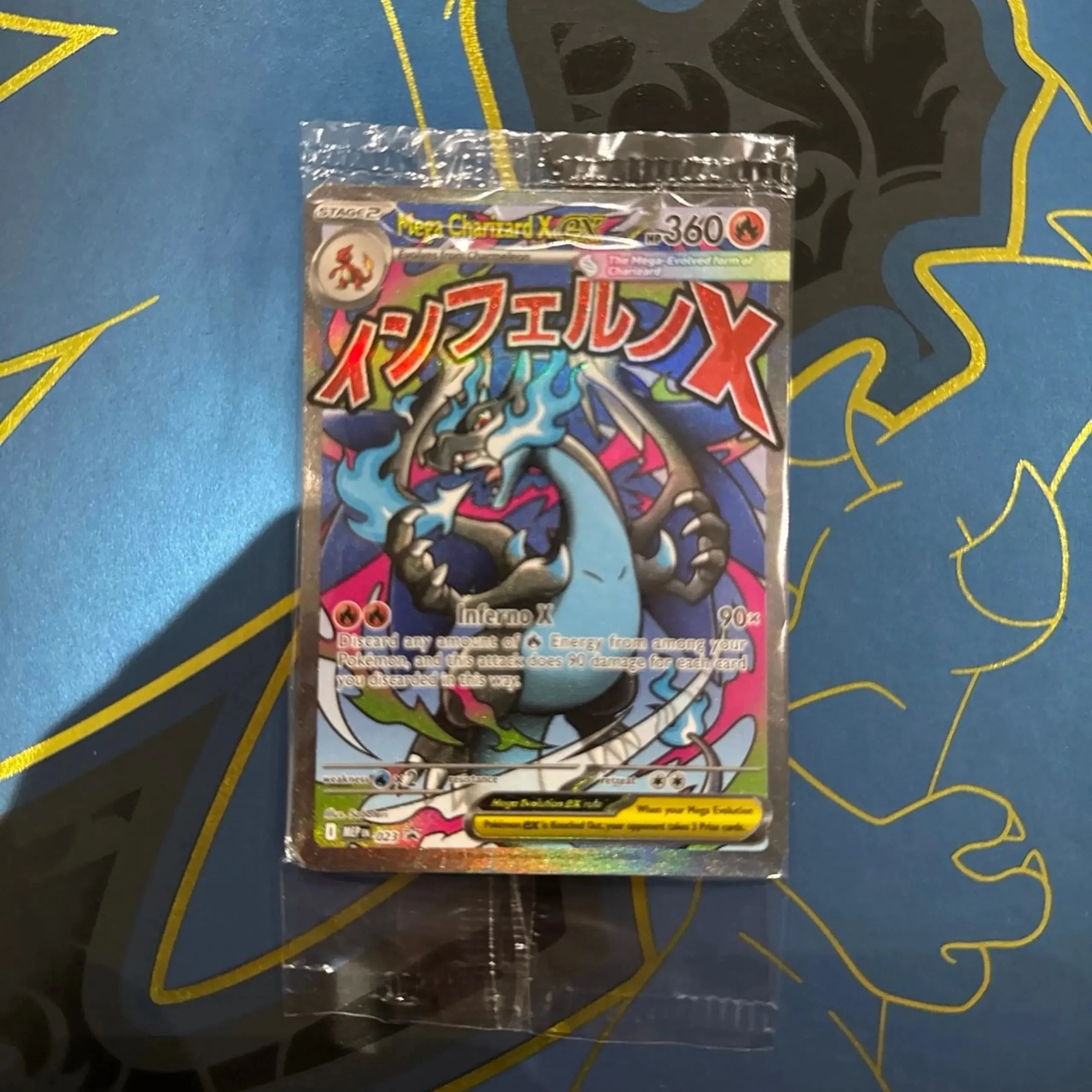 Mega Charizard X ex 023 & Oricorio EX 024 Promo - Holofoil ME Mega Evolution Promo - Image 4