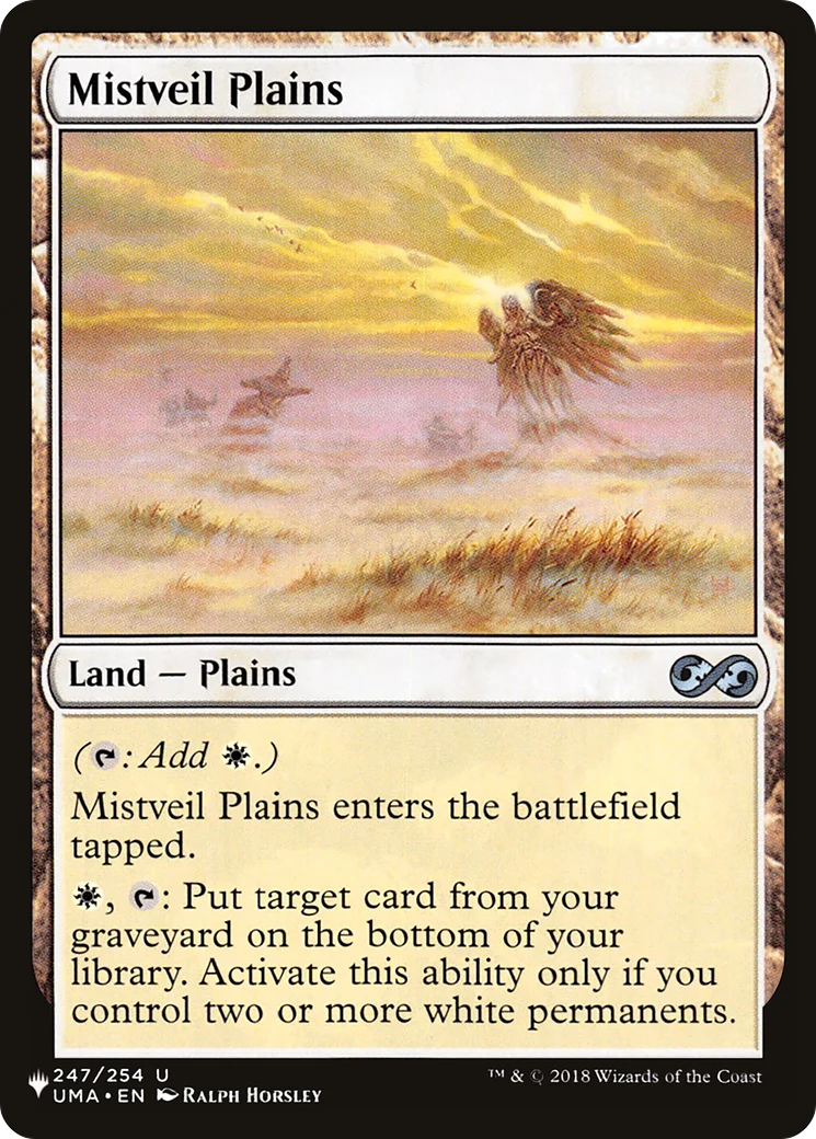 Mistveil Plains (LIST-247/254) - The List