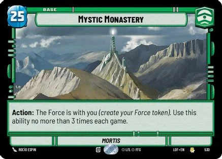 Mystic Monastery (Foil) (530) - Legends of the Force Foil