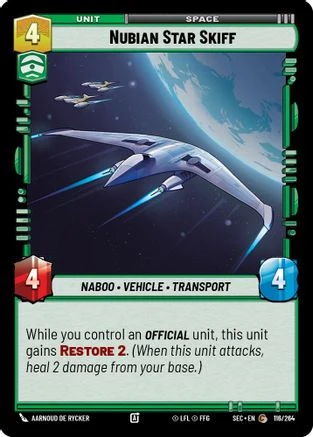 Nubian Star Skiff (116/264) - Secrets of Power