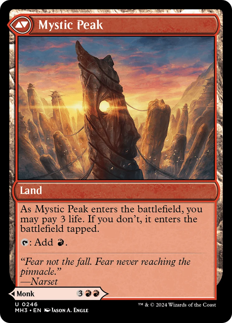 Pinnacle Monk (MH3-246) - Modern Horizons 3 Foil - Image 2