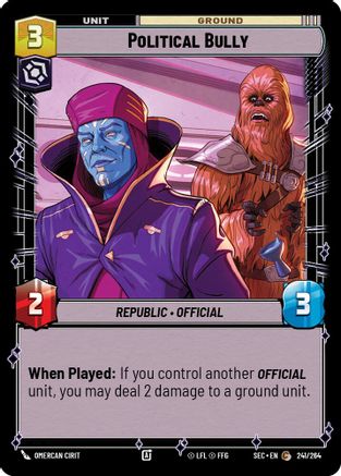 Political Bully (241/264) - Secrets of Power