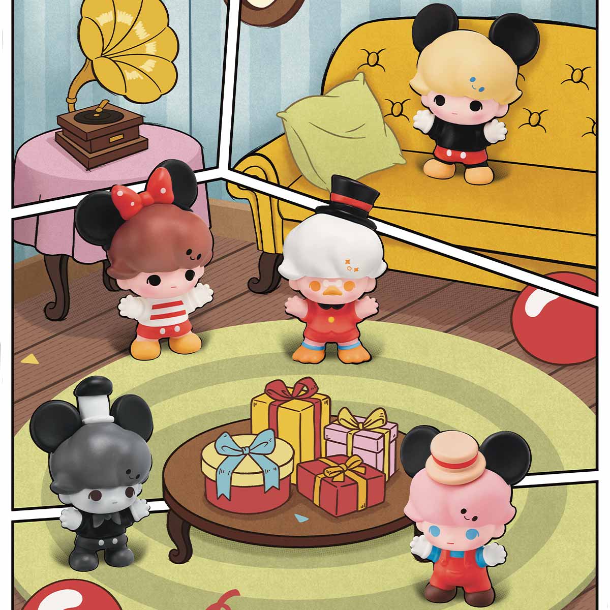 POP MART: POP BEAN DIMOO WORLD × Disney Classic Series (3pcs Per Pack) - Image 3