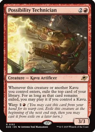 Possibility Technician (EOE-153) - Edge of Eternities Foil