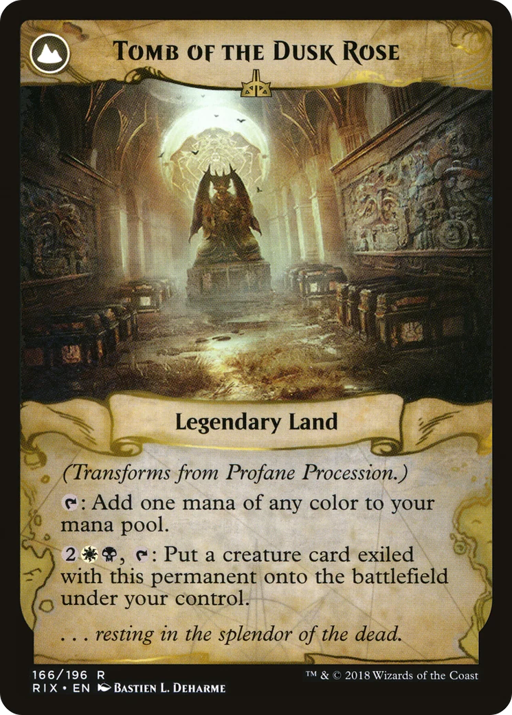 Profane Procession (RIX-166) - Rivals of Ixalan: (compasslanddfc) - Image 2