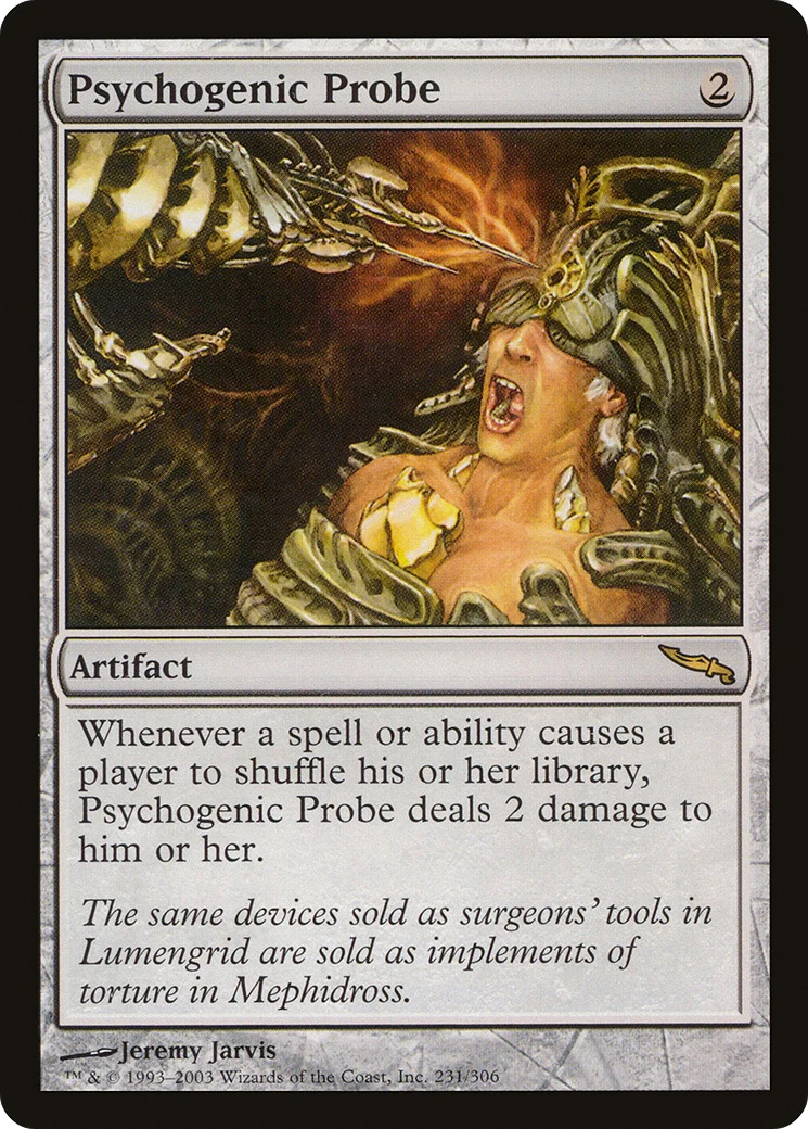 Psychogenic Probe (MRD-231) - Mirrodin