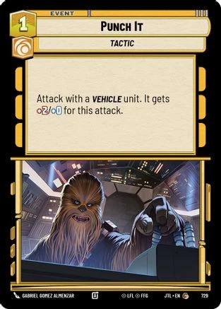 Punch It (Foil) (729) - Jump to Lightspeed Foil
