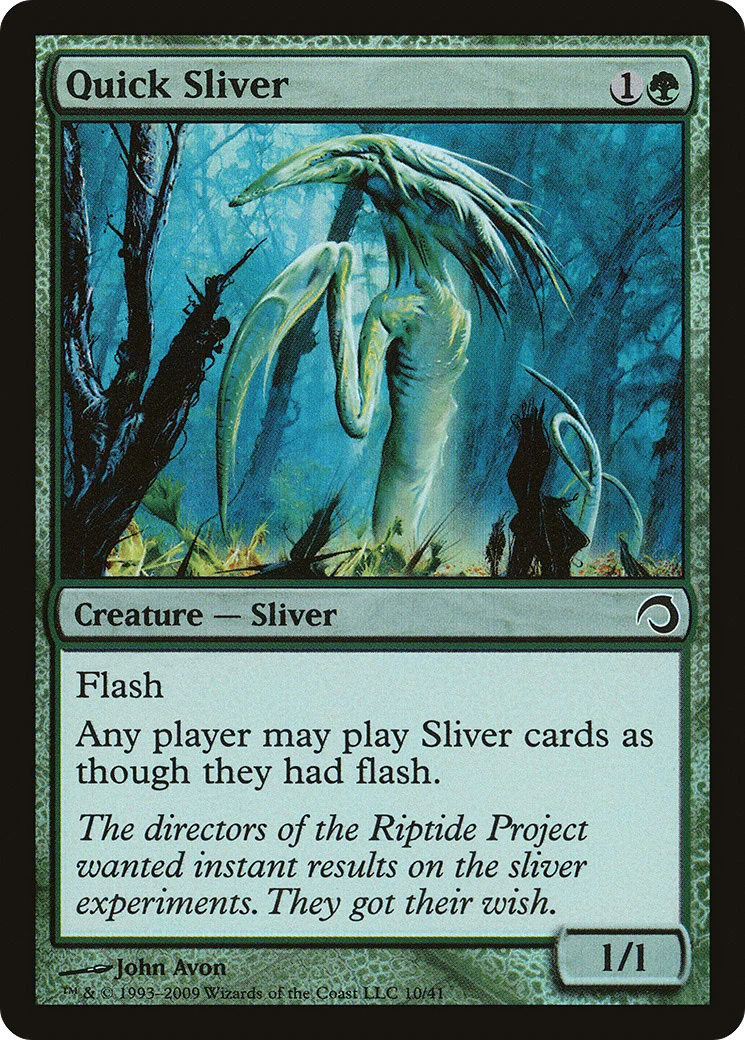 Quick Sliver (PDS-010) - Premium Deck Series: Slivers Foil