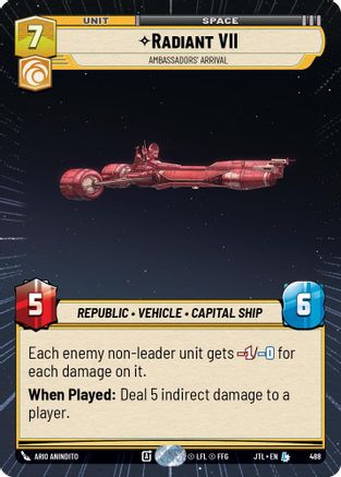 Radiant VII - Ambassadors' Arrival (Hyperspace) (488) - Jump to Lightspeed