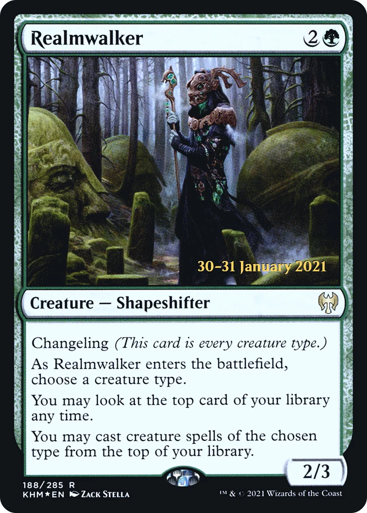 Realmwalker (PRE-188) - Kaldheim Promos Foil