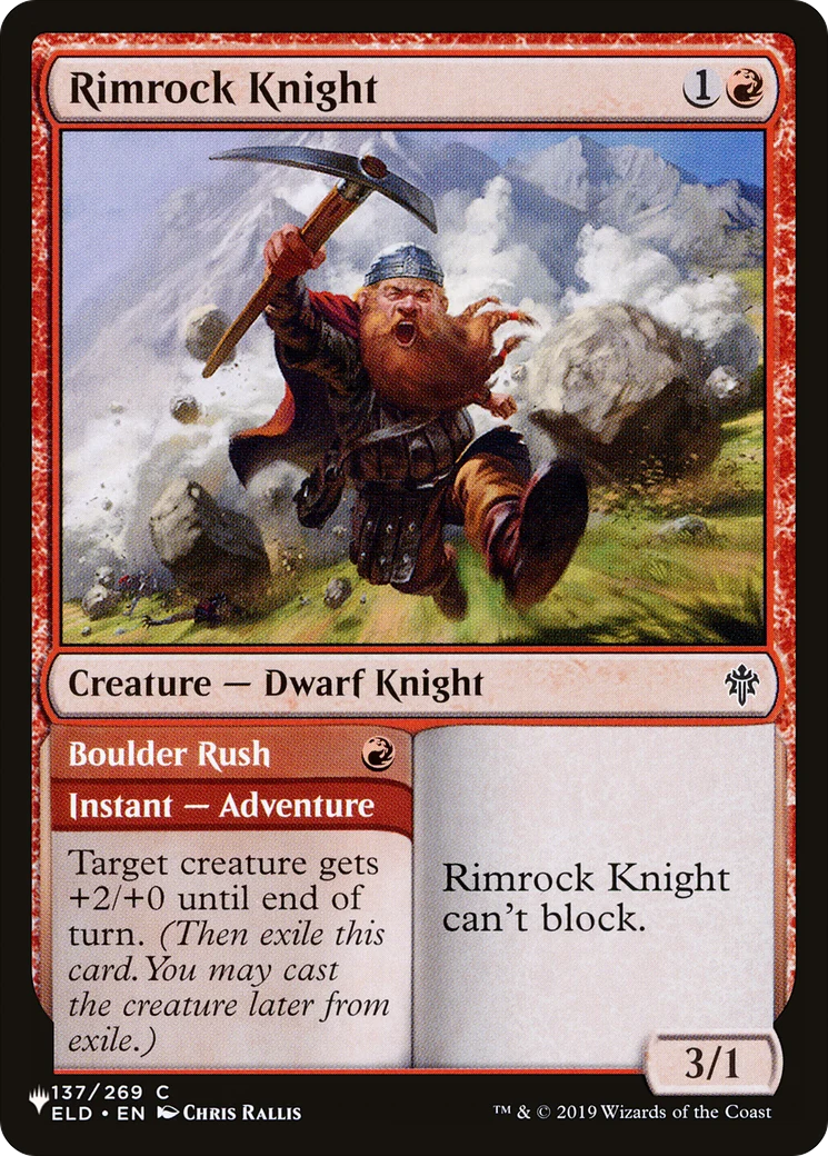 Rimrock Knight (LIST-137/269) - The List