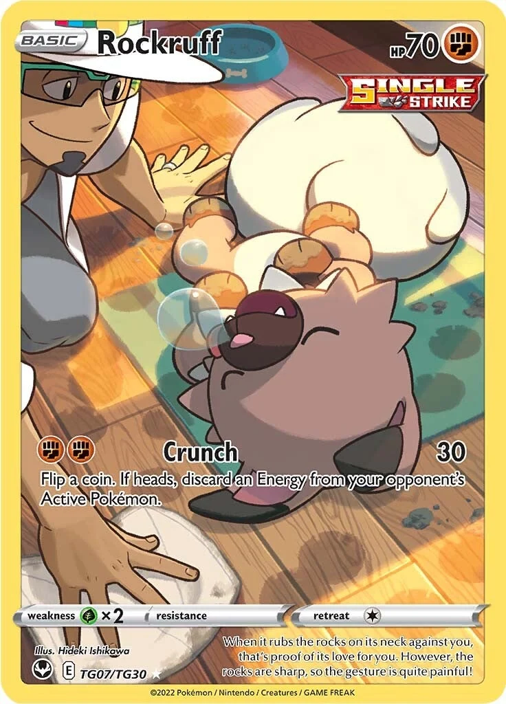 Rockruff (TG07/TG30) [Sword & Shield: Silver Tempest] - Image 2