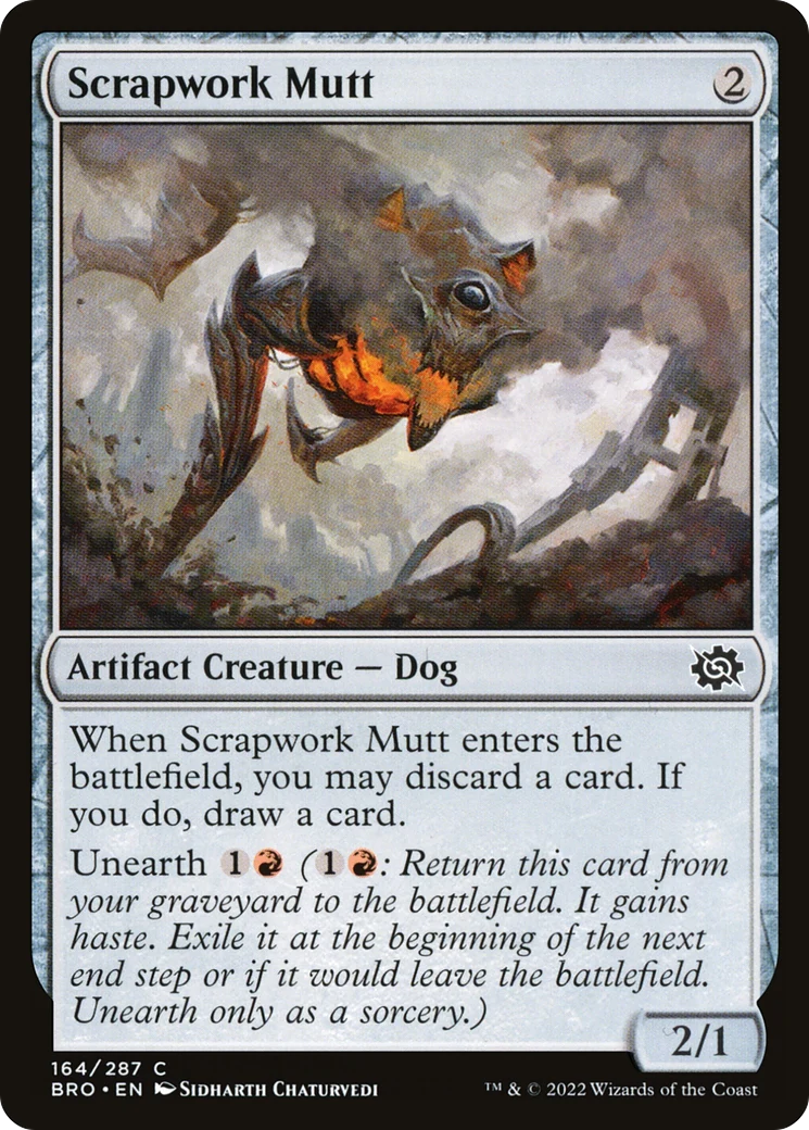 Scrapwork Mutt (BRO-164) - The Brothers' War