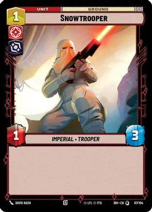 Snowtrooper (87/104) (87/104) - Intro Battle Hoth