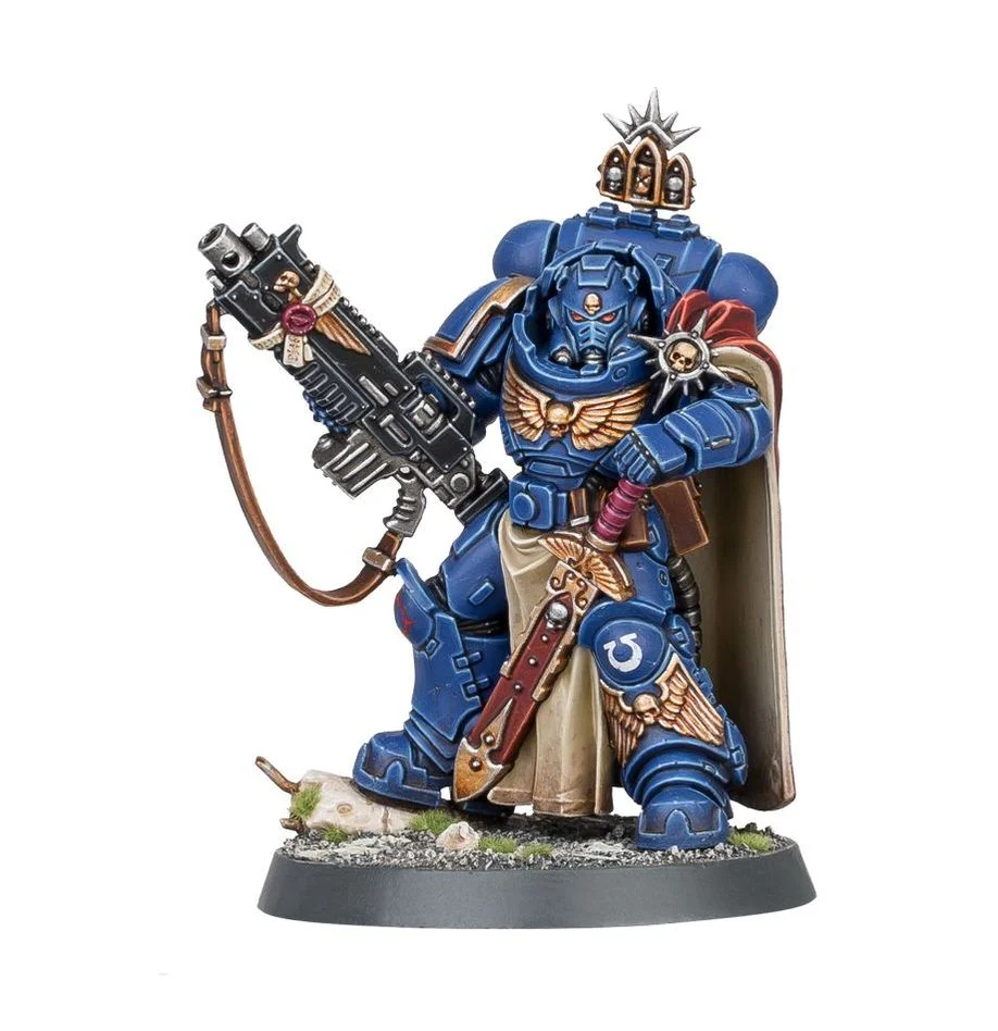 Space Marines: Captain in Gravis Armour with Master-crafted Heavy Bolt Rifle - Image 2