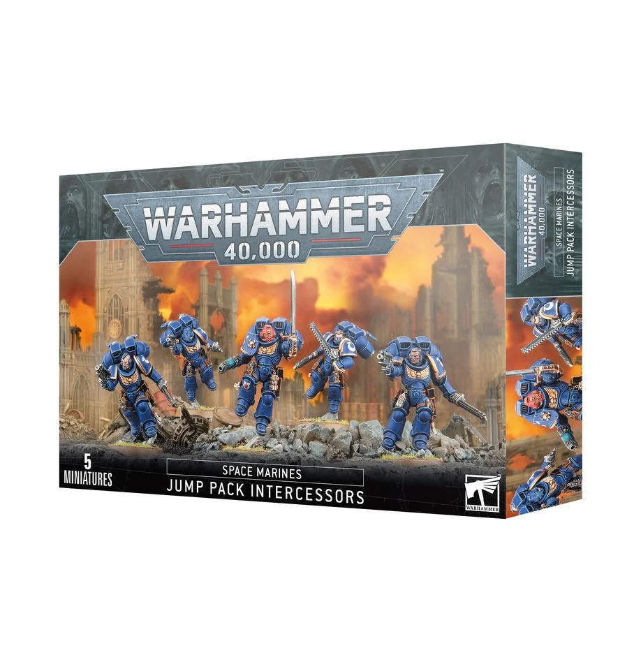 Space Marines: Assault Intercessors with Jump Packs (Jump Pack Intercessors)
