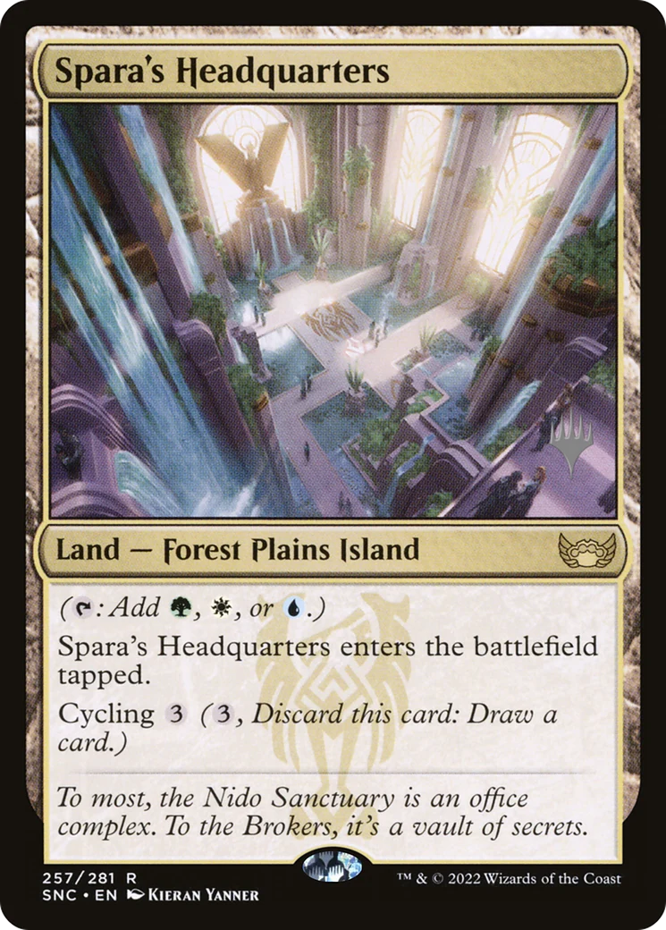 Spara's Headquarters (PPSNC-257) - Streets of New Capenna Promos
