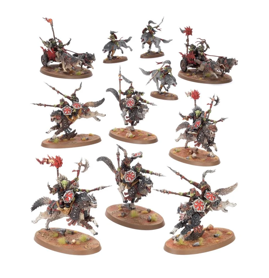 Spearhead: Gloomspite Gitz - Snarlpack Huntaz - Image 2