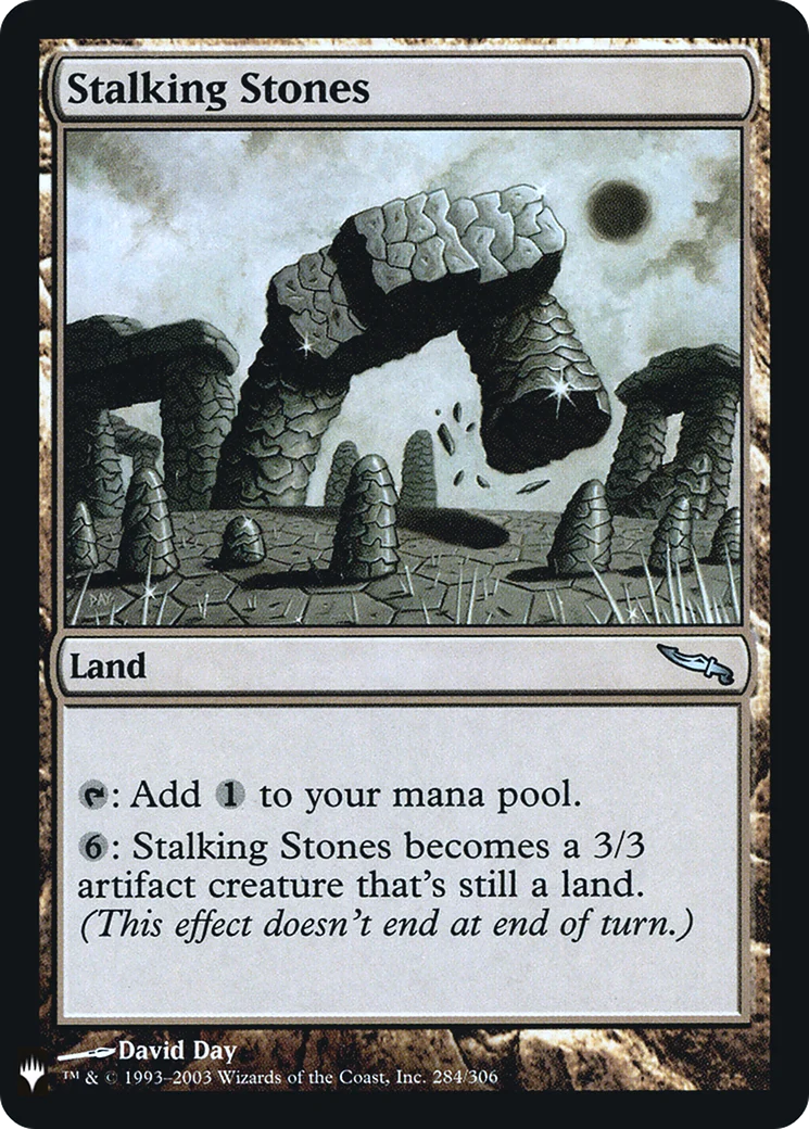 Stalking Stones (LIST-MRD-284) - The List Foil