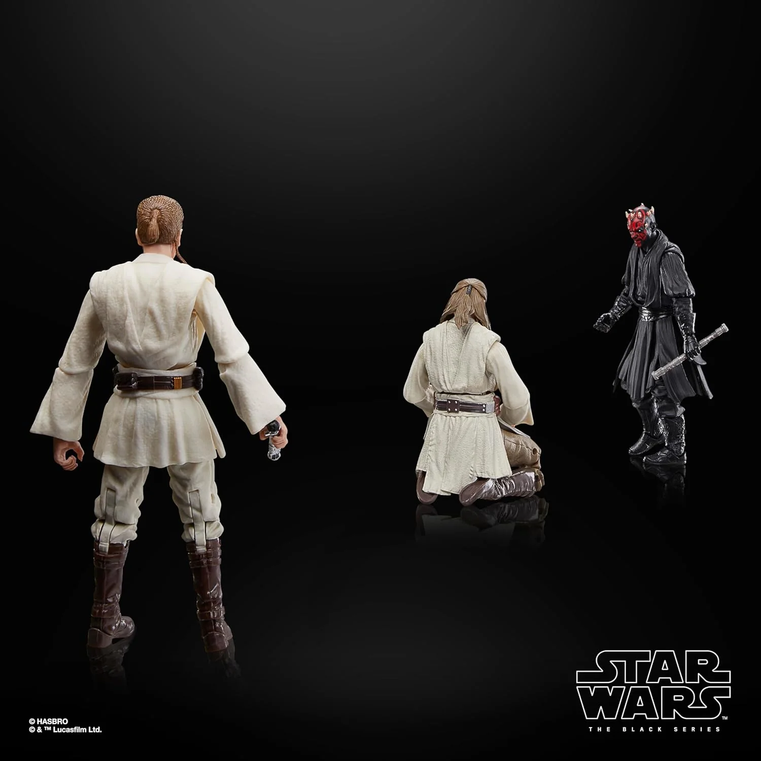 Star Wars - The Black Series: Qui-Gon Jinn, Darth Maul, Obi-Wan Kenobi (Duel of the Fates, The Phantom Menace) - Image 7