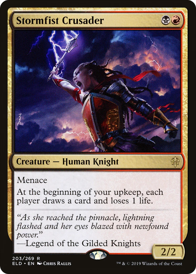 Stormfist Crusader (ELD-203) - Throne of Eldraine