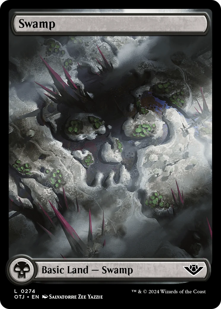 Swamp (0274) (OTJ-274) - Outlaws of Thunder Junction Foil