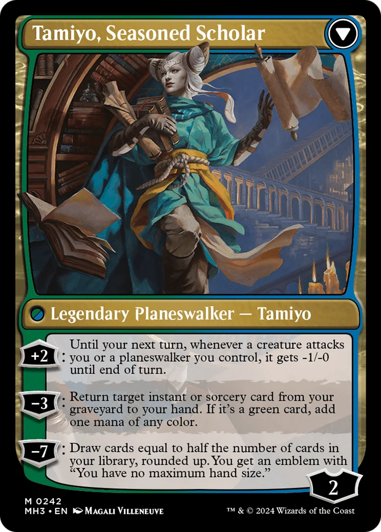 Tamiyo, Inquisitive Student (MH3-242) - Modern Horizons 3 - Image 2