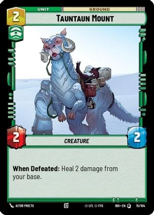 Tauntaun Mount (15/104) - Intro Battle Hoth