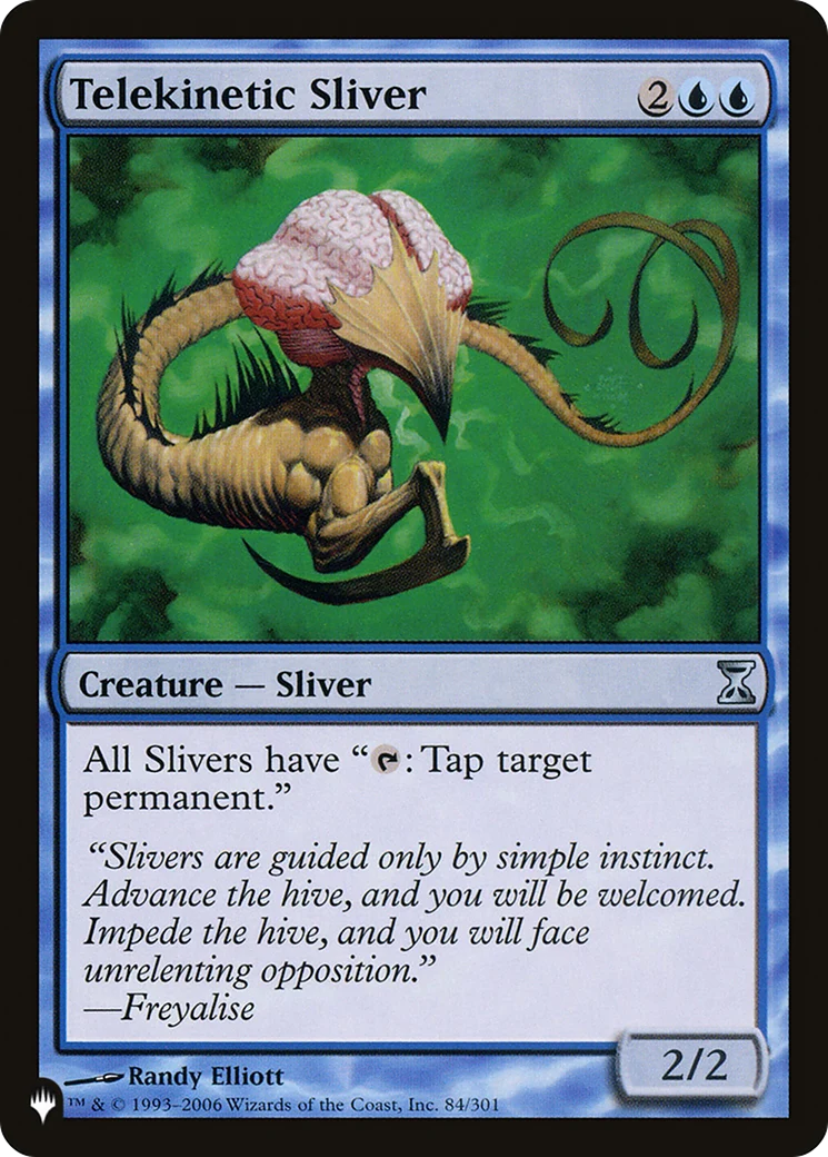 Telekinetic Sliver (LIST-84/301) - The List