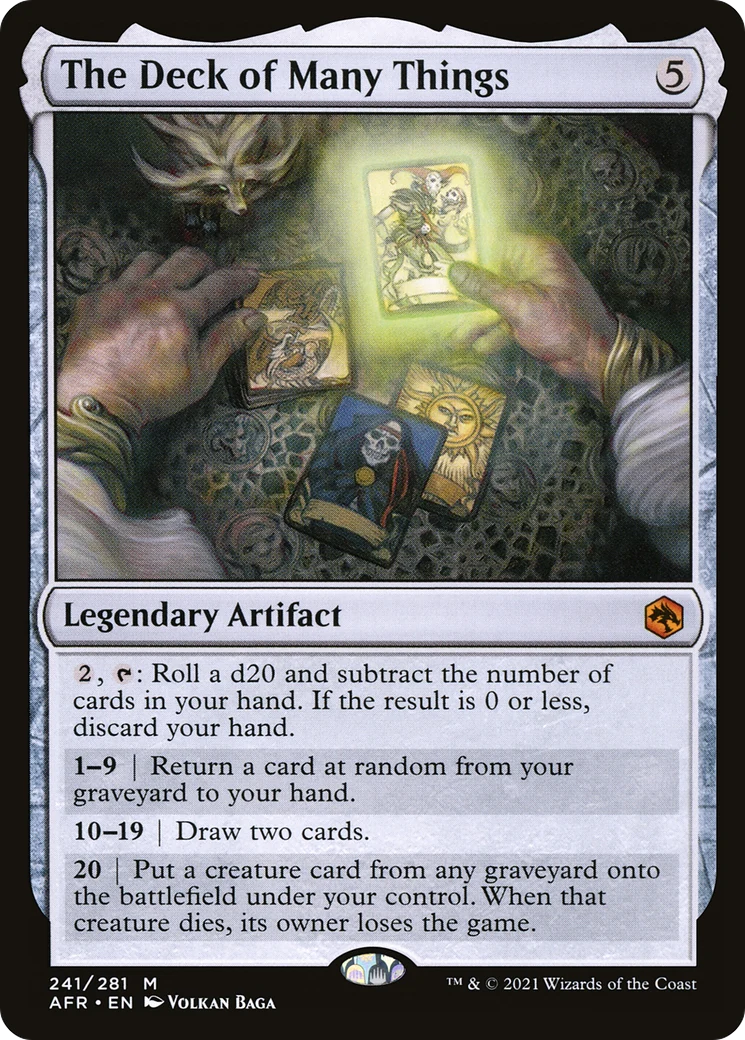 The Deck of Many Things (AFR-241) - Adventures in the Forgotten Realms