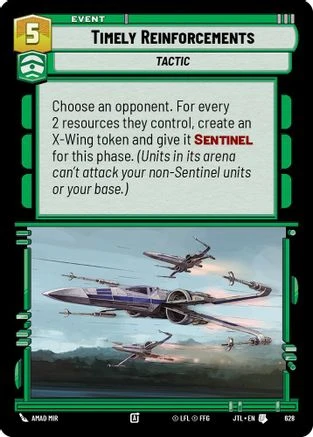 Timely Reinforcements (Foil) (628) - Jump to Lightspeed Foil