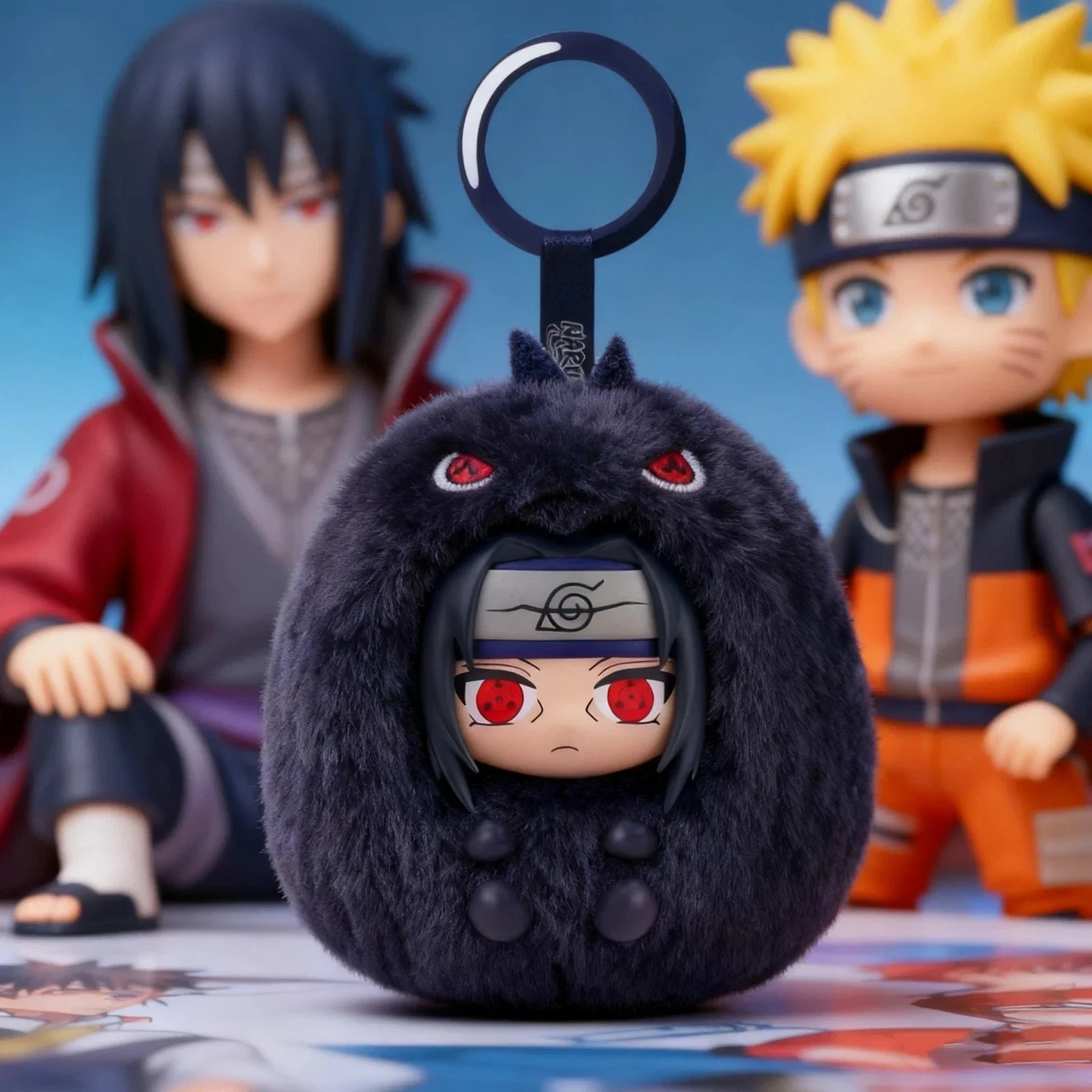 TOP TOY: Naruto - Beast Party Puffy Plush Keychain Blind Box - Image 2