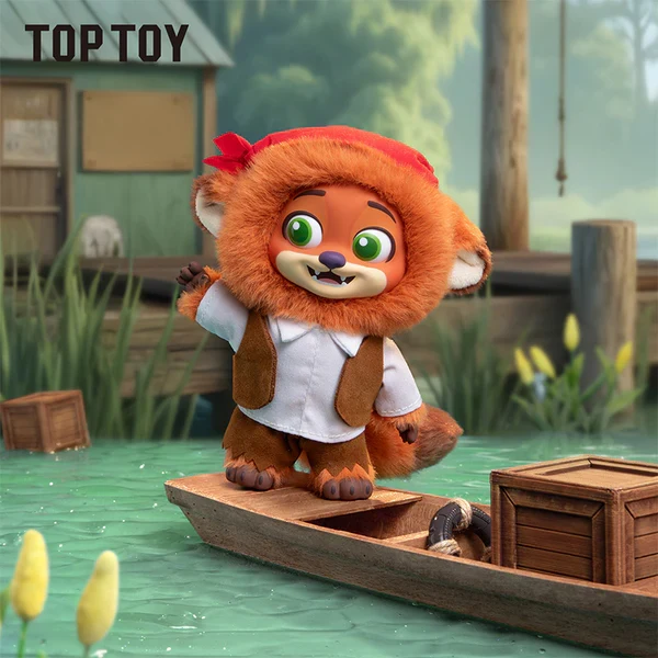 Top Toy x Disney's Zootopia 2 - Nick & Judy: Best Undercover Keychain Plush Series Figure Blind Box - Image 6