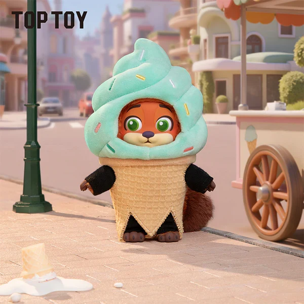 Top Toy x Disney's Zootopia 2 - Nick & Judy: Best Undercover Keychain Plush Series Figure Blind Box - Image 7