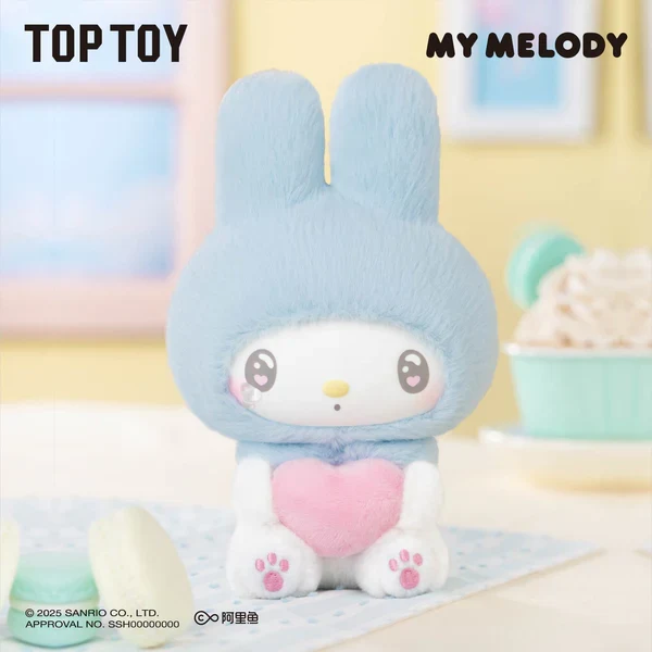 Top Toy x Sanrio - 50th Anniversary Milk Candy Series Plush Keychains Blind Box - Image 6