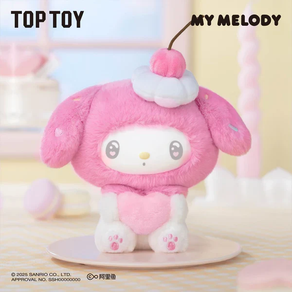 Top Toy x Sanrio - 50th Anniversary Milk Candy Series Plush Keychains Blind Box - Image 8