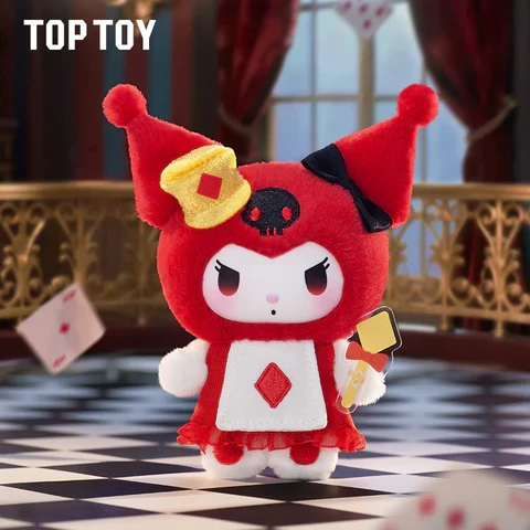 Top Toy x Sanrio - Kuromi Poker Kingdom Plush Keychain Series - Image 8