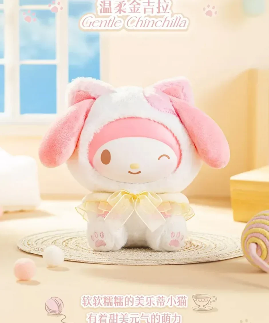 Top Toy x Sanrio - Play With Kittens Plush Pendant Figure Series - Image 3