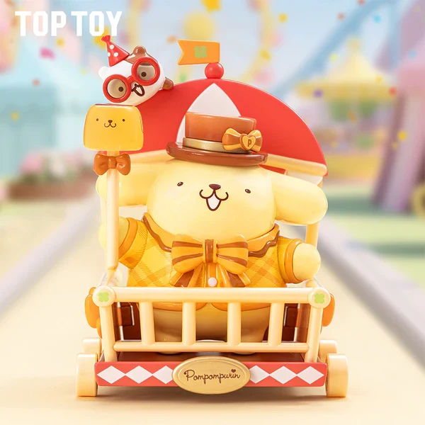 Top Toy x Sanrio - POMPOMPURIN Amusement Park Series Blind Box - Image 6