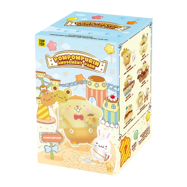 Top Toy x Sanrio - POMPOMPURIN Amusement Park Series Blind Box - Image 9