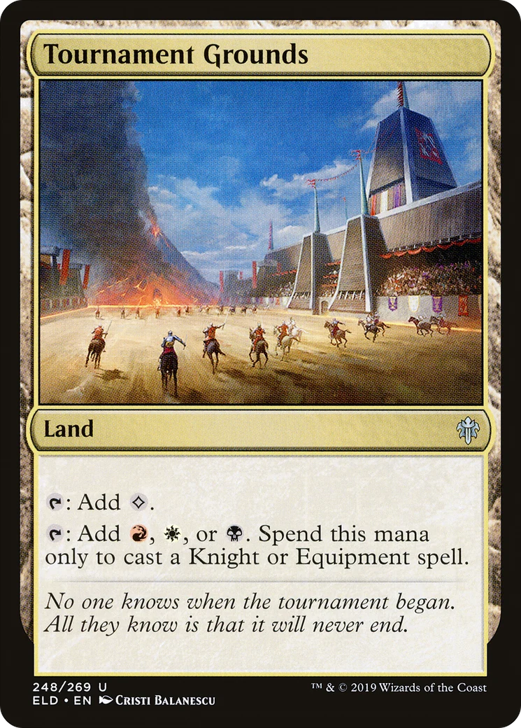 Tournament Grounds (ELD-248) - Throne of Eldraine Foil