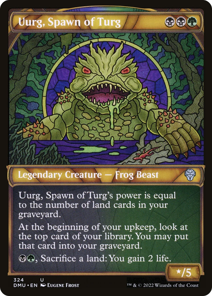 Uurg, Spawn of Turg (Showcase) (DMU-324) - Dominaria United: (Showcase)