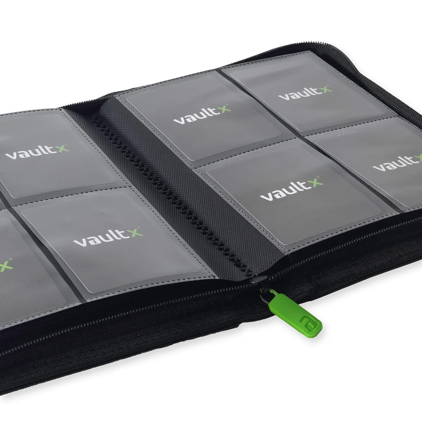 VaultX: Exo-Tec Zip Binder 4-Pocket (Signature Black) - Image 3