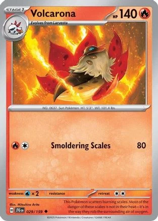 Volcarona (029/159) [Scarlet & Violet: Journey Together]