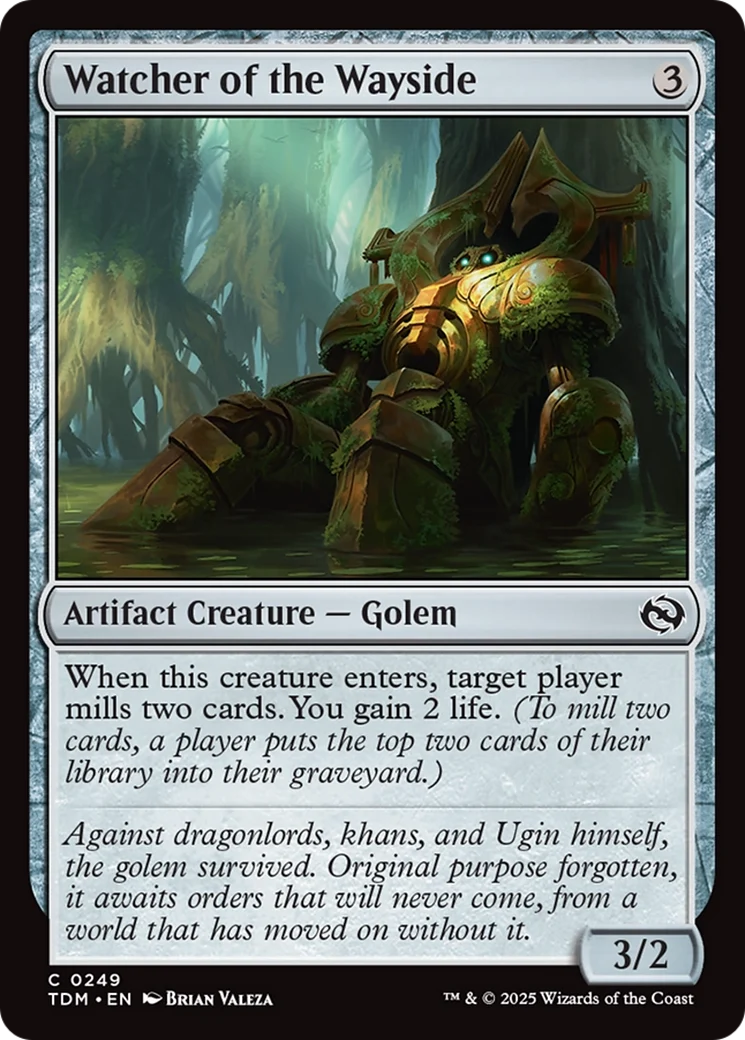 Watcher of the Wayside (TDM-249) - Tarkir: Dragonstorm Foil