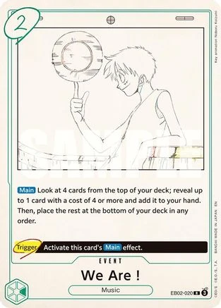 We Are! [Extra Booster: Anime 25th Collection]