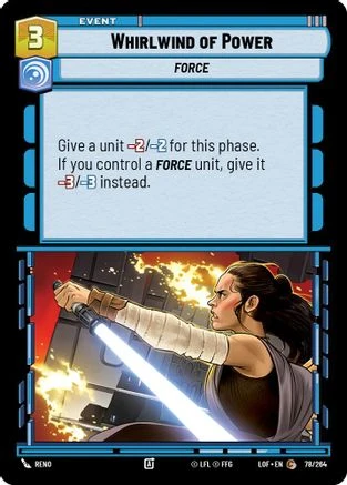 Whirlwind of Power (078/264) - Legends of the Force