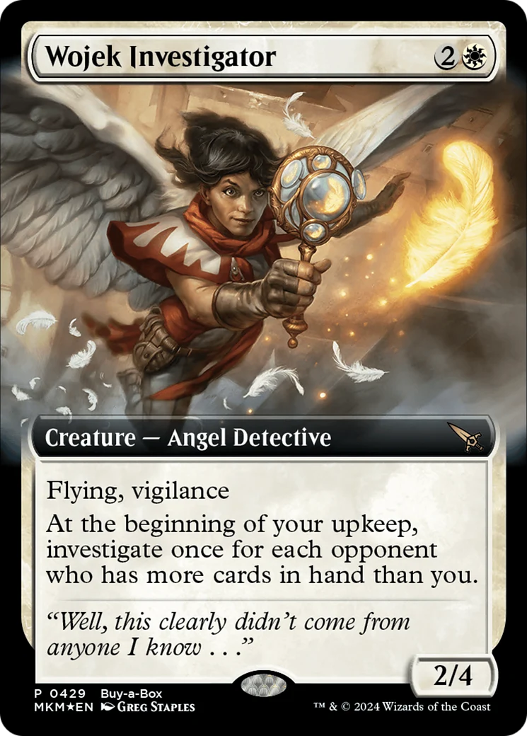 Wojek Investigator (BABP-429) - Murders at Karlov Manor: (Extended Art) Foil