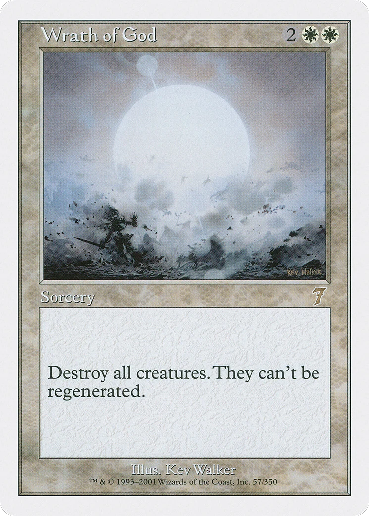 Wrath of God (7ED-057) - 7th Edition